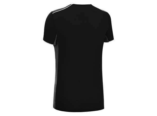 Steel Eco Womans Shirt BLK/WHT XS Teknisk spillerdrakt i ECO-tekstil 