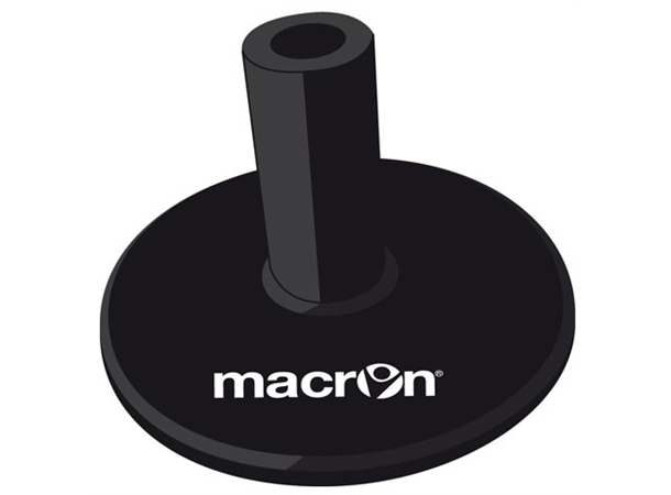 Rubber Pole Base 33MM BLK Base til slalomstang 