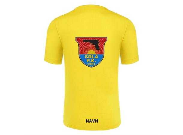Sola Pistolklubb Boost Bomulls T-skjorte Gul 