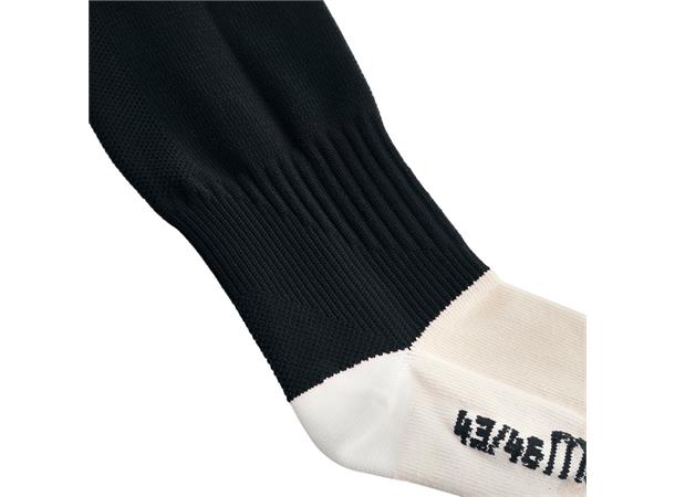 Round Socks Evo BLK S Komfortable fotballsokker - Unisex 